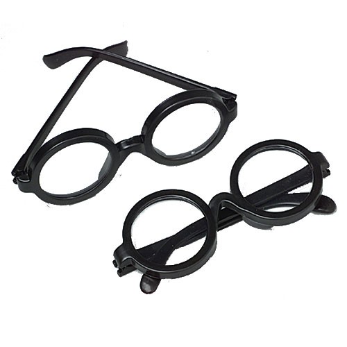 Round Black Frame Glasses<br>1 dozen